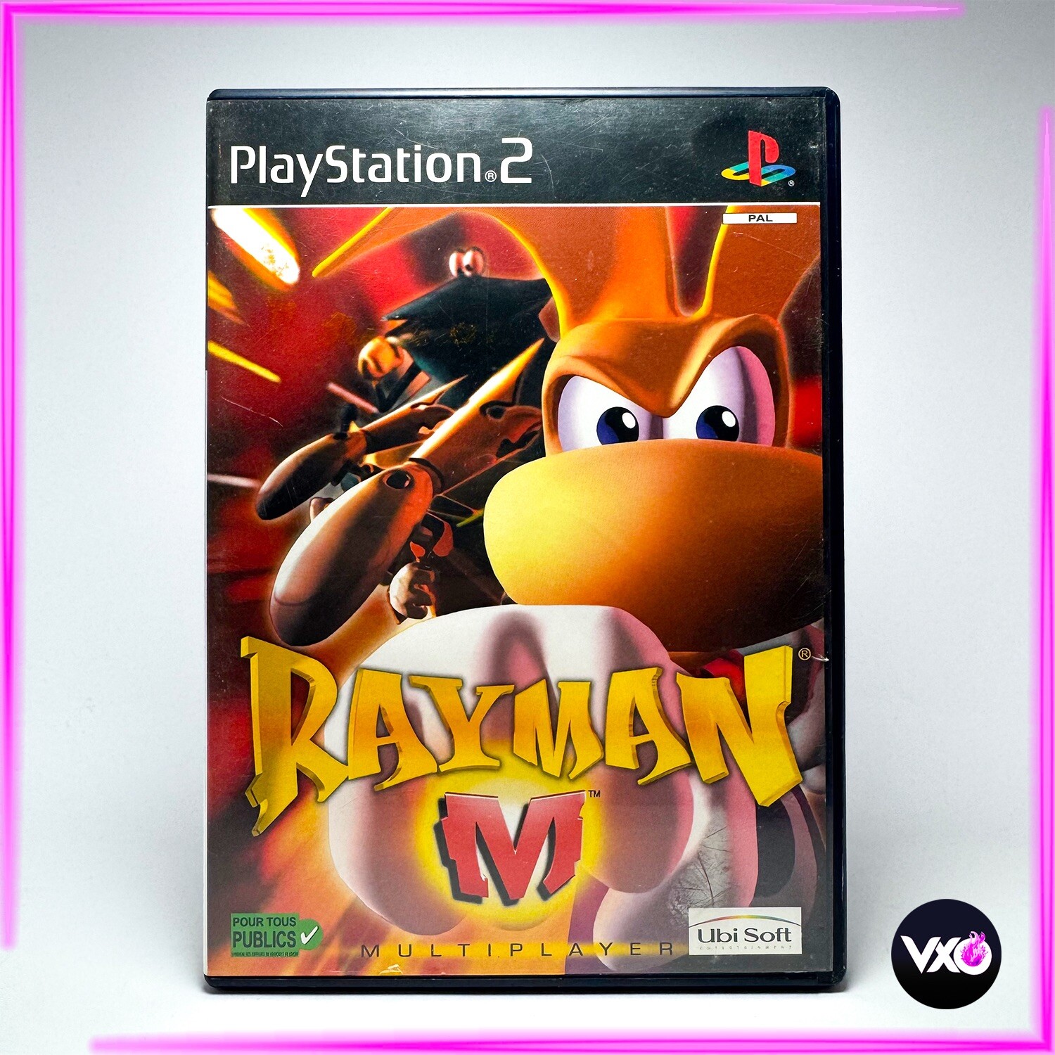 RAYMAN M 💎 Jeu Sony Vidéo Rétro PS2 💎 PlayStation Italien Inclus