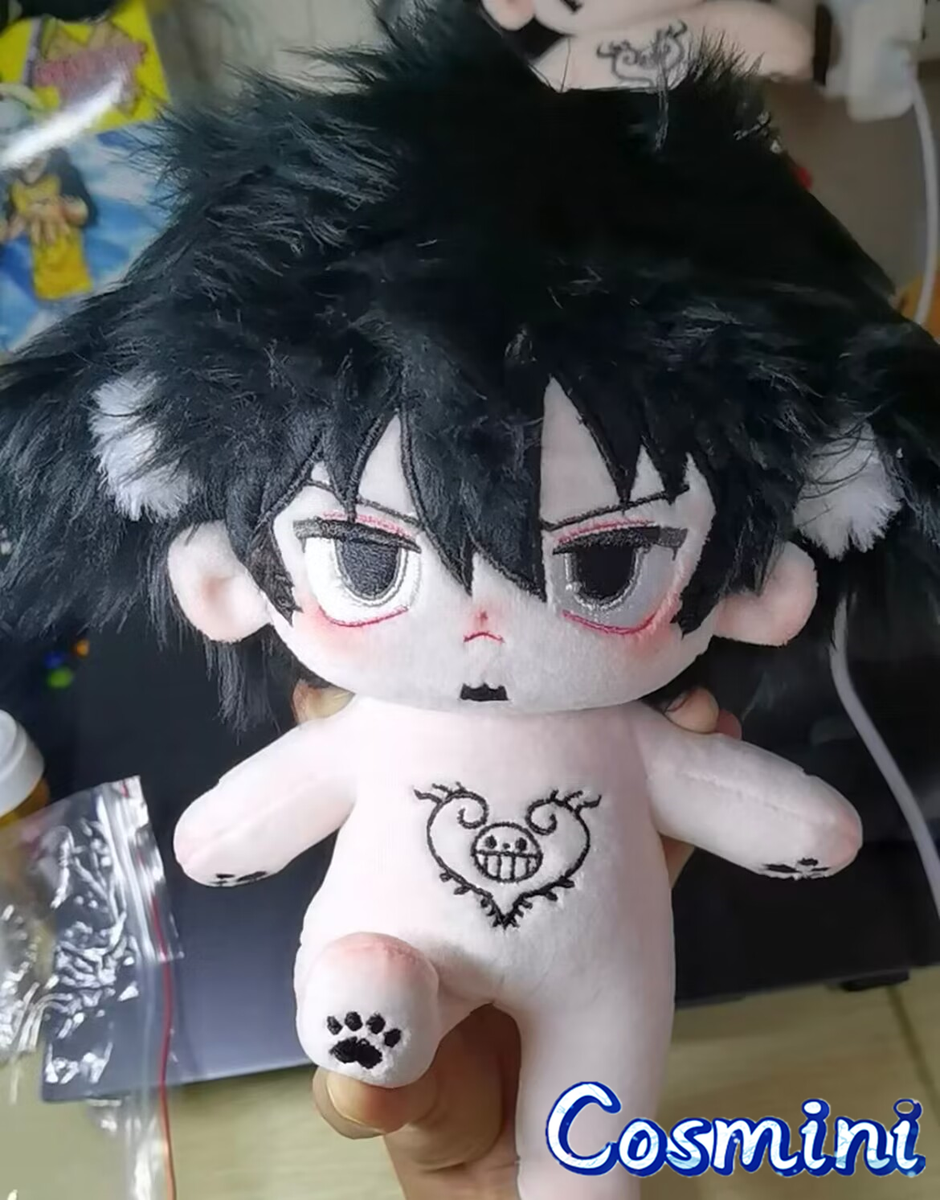 Anime ONE PIECE Trafalgar D. Water Law 20cm Plush Doll Dress up