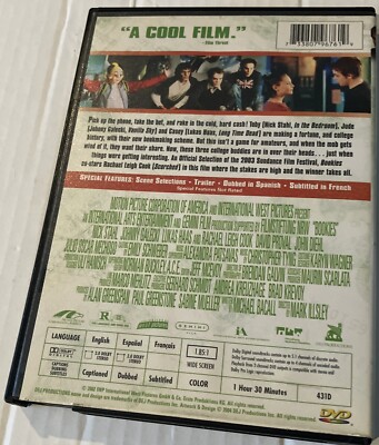 BOOKIES [DVD] Nick Stahl-Johnny Galecki-Lucas Haas-Rachel Leigh