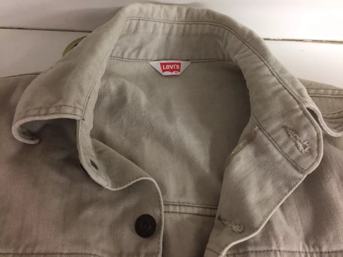 Beige sale levi jacket