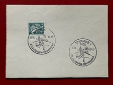 Stempel okolicznościowy NRD Neuhaus 1987 na paragonie XV GutsMuths bieg wyścigowy