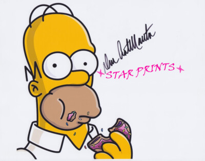 Homer Simpson Dan Castellana Signed 8x10 Photo reprint