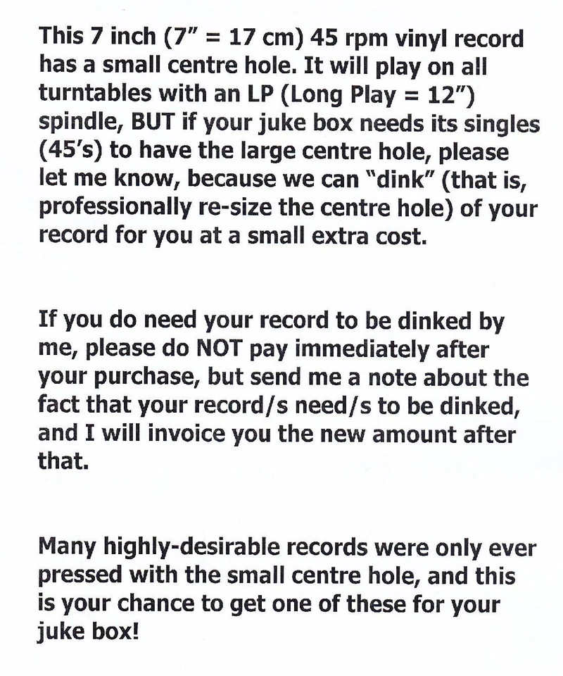 ROY ORBISON, JERRY LEE LEWIS & TOMMY ROE  I never knew EP PICTURE SLEEVE 45 NEW - Image 4 of 4