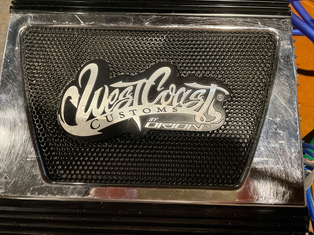 West Coast Customs 600 Watt Amp made by Orion | eBay