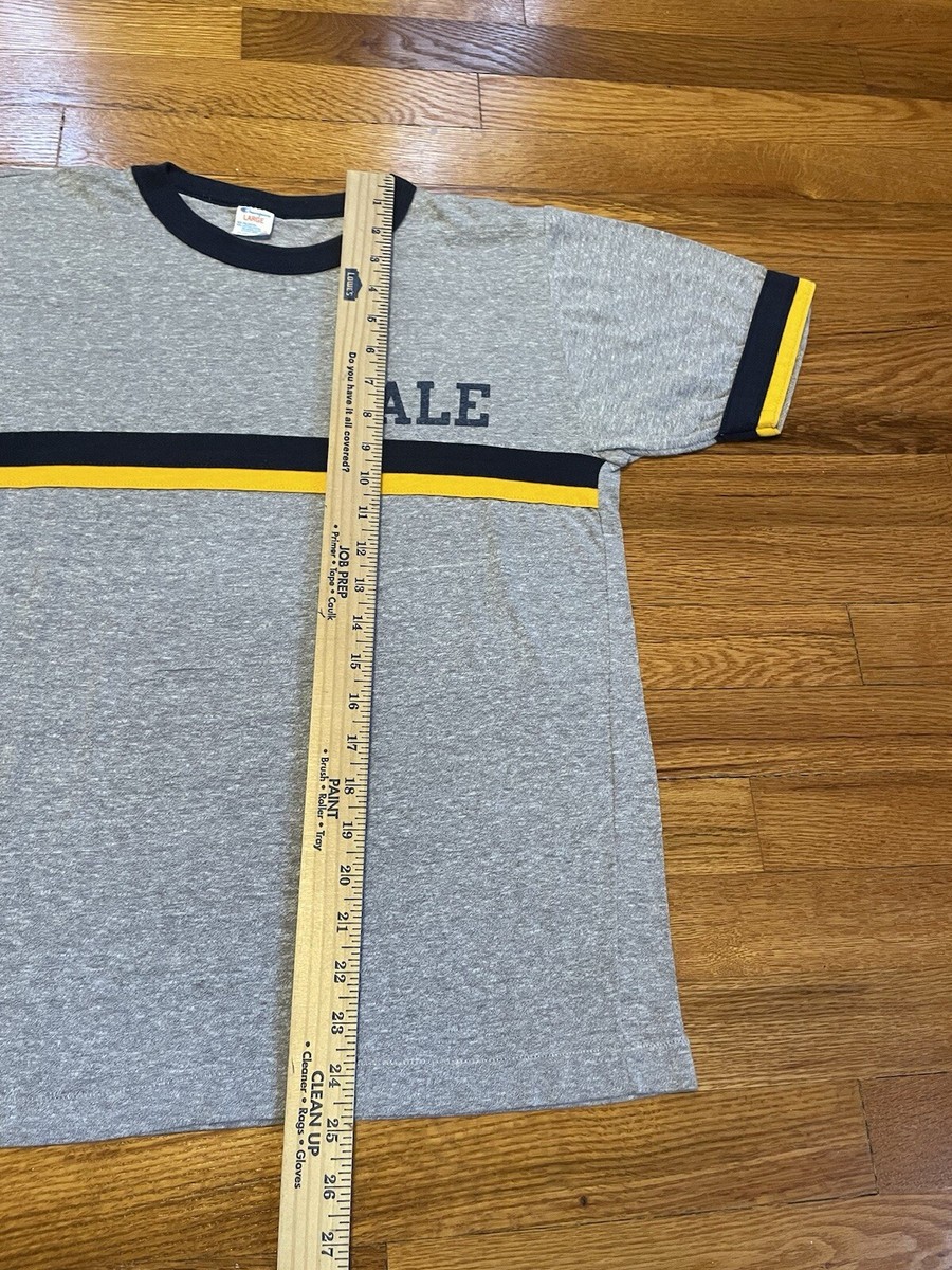 70s Yale University Vintage T-shirt Rare Champion 60s Made In USA
