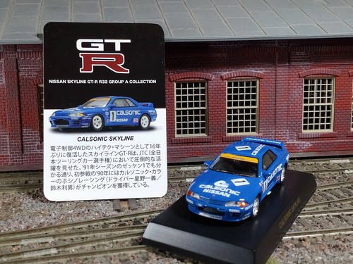 JTC 1991 / Calsonic Skyline GT-R R32 / No1 / 1/64 Diecast Car / Kyosho - Picture 11 of 15