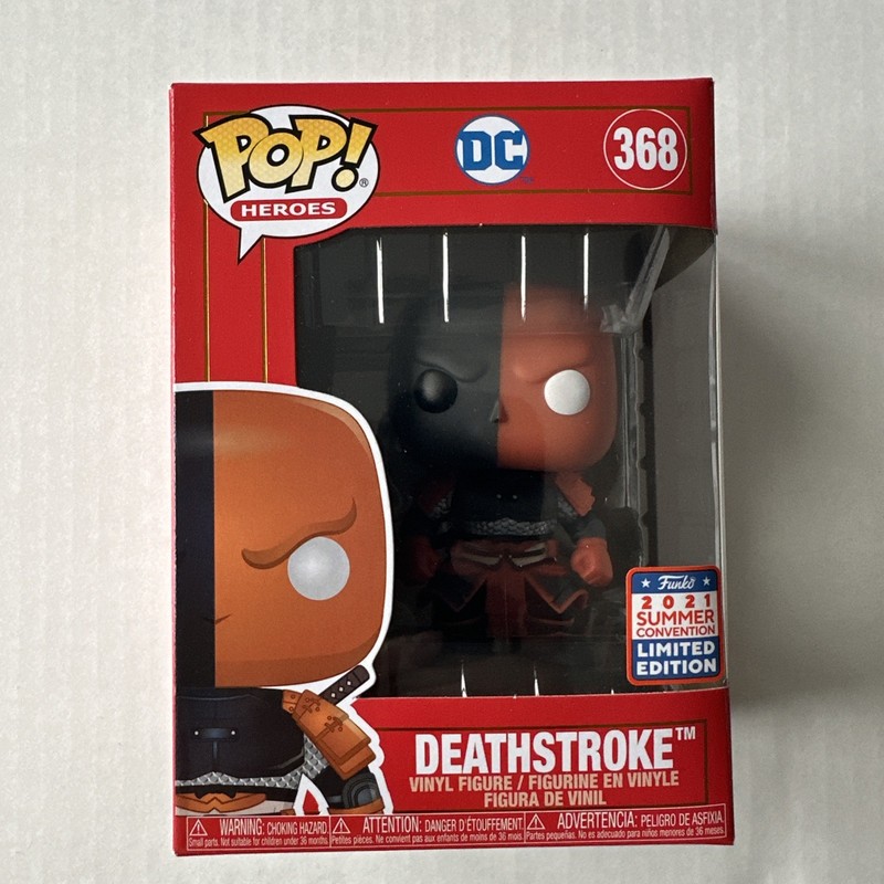 Funko Pop Deathstroke 368 Imperial Palace DC Comics Heroes Summer Convention
