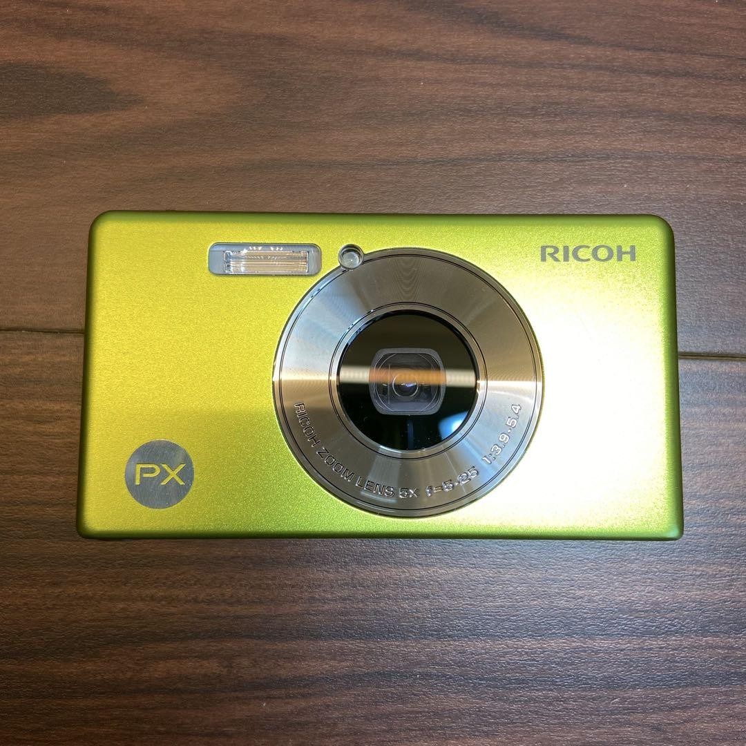 RICOH PX リコー 防水 デジタルカメラ グリーン Amazon | RICOH 防水デジタルカメラ PX ライムグリーン PXLG