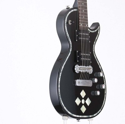 【11320】 ZEMAITIS C24SU BLACK Zemaitis Casimere Series C24SU Black Pearl Diamond Used Electric