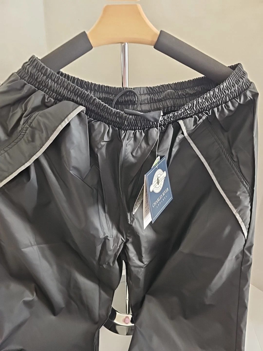 Charles River Polyurethane Waterproof Pants Large Black