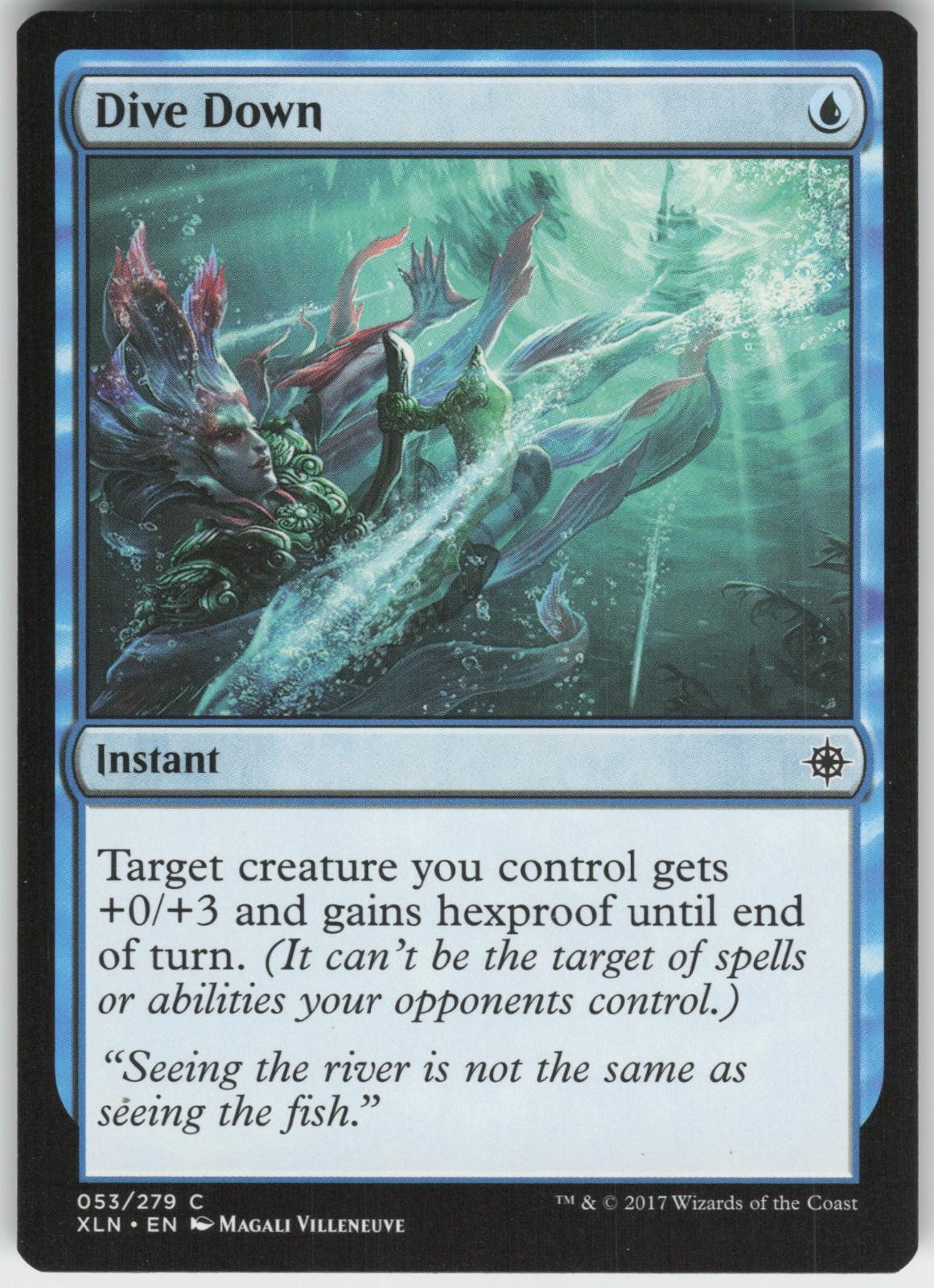 Dive Down Ixalan Common Magic: The Gathering NM/M