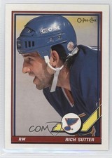 1991-92 O-Pee-Chee Rich Sutter #143 4n6