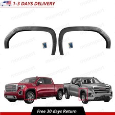 Front Left Right Fender Flares Fit 2019-2023 Gmc Sierra 1500 84492973 84492974
