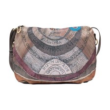 Gattinoni BIGMX6477WIL073 Maya grande Hobo Bag in Nylon Classic Taupe