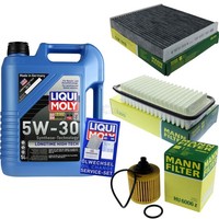 Inspektionspaket 5L Liqui Moly Longtime 5W-30 FüR Toyota Yaris 1.3 1.33 Vvt-I