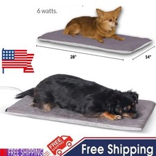Electric Heating Thermo-Pet Mat Dog Cat Pad Cushion Winter Warm Sleeping Bed US