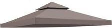 Upgraded 10'x10' Replacement Canopy Top Cover Only for Gazebo Tent, Double Ti...