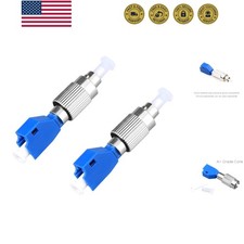 FC UPC Male to LC UPC Female Hybrid Optical Fiber Cable Adapter 2.5 1.25mm Co...