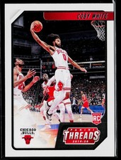 Coby White 2019-20 Panini Chronicles #95 Green Rookie Chicago Bulls