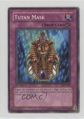 Tutan Mask 1st Ed. YuGiOh Pharaonic Guardian #PGD-041 2003