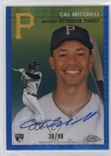 2023 Topps Chrome Platinum Anniversary 38/99 Cal Mitchell #CPA-CMI Auto ms9