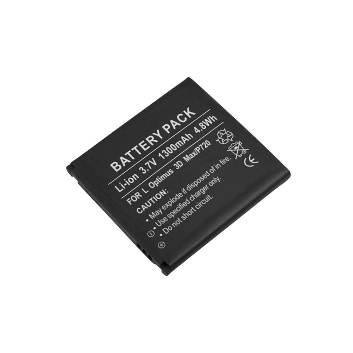Batterie Avizar pour LG Optimus 3D Max P720 smartphone accu 1300mAh 3.7V