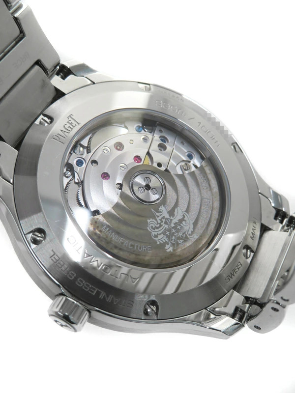 Piaget Polo Date G0A41003 Automatic 42mm Gray Men's Watch Box Papers image 4