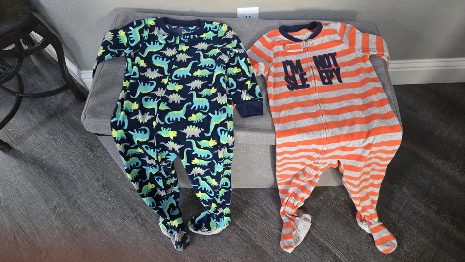 Juego de Pajana Simple Joys One Peice Fotted de Carter's Talla 3 Años - Excelente Estado Foto 2 de 4