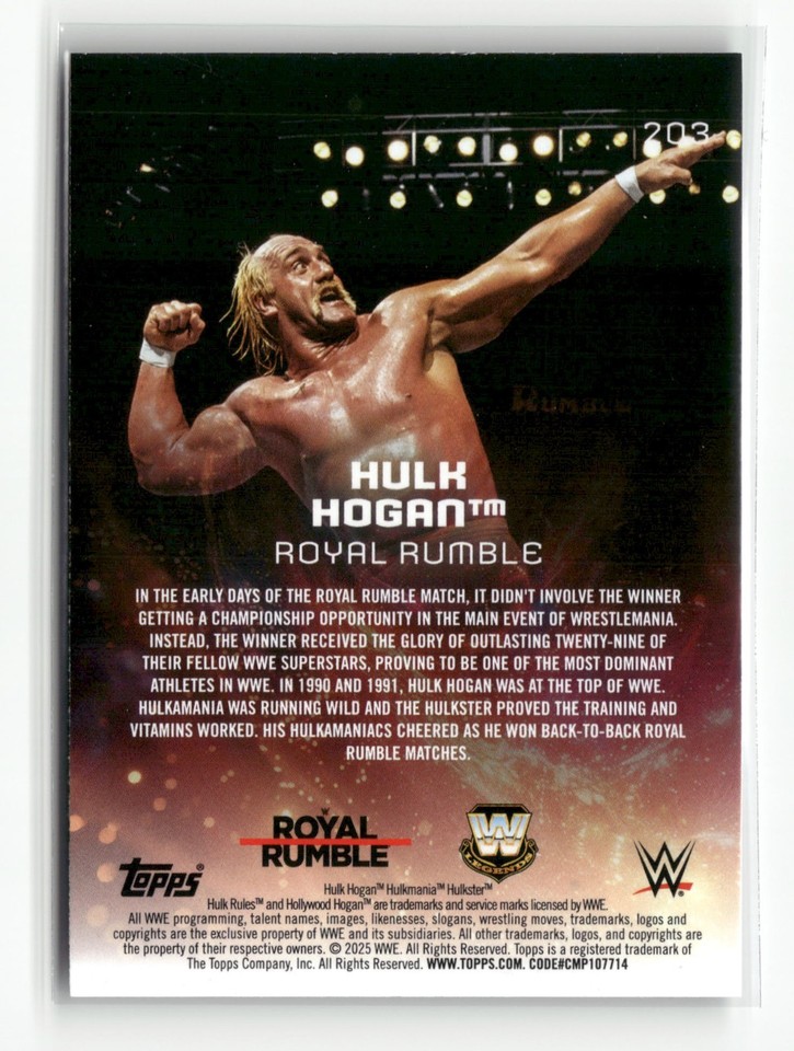 2025 Topps Universe WWE Base Event Variations #201-300 Set Pick Your ...