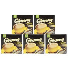 SLINMY Instant Kaffeemix mit Ginseng Extrakt Coffee plus 5x200g Ginseng Coffee 