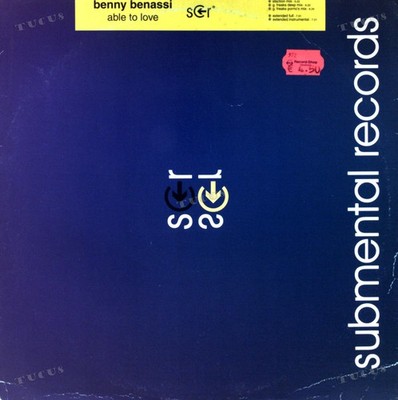 Benny Benassi - Able To Love Maxi (VG/VG-) .´*