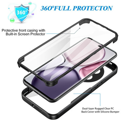 NEW 360 Grad Handyhülle für Honor Magic 7 LITE / X9C Schutz PHONE Case