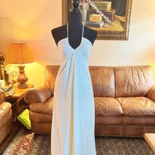 Unbranded Women's White and Cream Dress