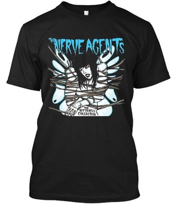 Limited New List The Nerve Agents The Butterfly Collection America T-Shirt S-4XL
