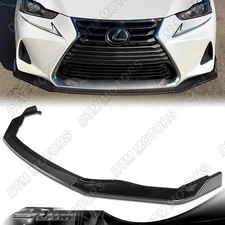 For 17-20 Lexus IS300 IS350 AR-Style Real Carbon Fiber Front Bumper Lip Splitter