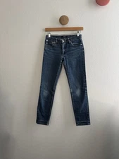 APC Womens Jean Etroit Court Cropped Jeans Size 25
