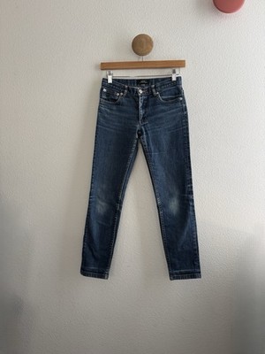APC Womens Jean Etroit Court Cropped Jeans Size 25