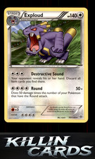 Exploud 107/135 Pokemon Rare Plasma Storm Card NM