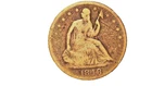 1848 - O seated liberty half dollar