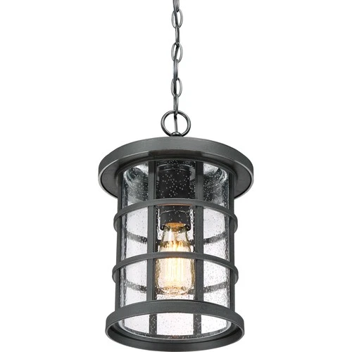 Quoizel CSE1910EK Crusade 15.5" Outdoor Hanging Lantern in Earth Black - Picture 3 of 5