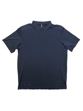 Arc’teryx Veilance Frame SS Polo Gray 1/4 Zip Wool Blend Shirt Men’s XL