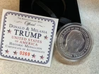 Donald And Melania Trump .999 Silver 1oz Medallion Revolutionary Mint