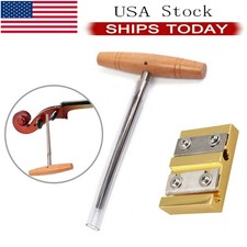 4/4 3/4 Violin Peg Shaver Hole Reamer Steel Blade Luthier Tool for Guitar Cello