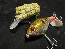 Topwater lure set, gong-style, Whopper Plopper-style, no brand