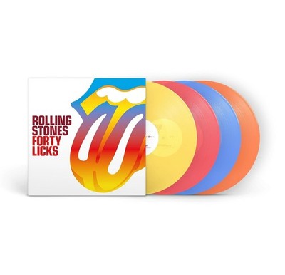 Rolling Stones Forty Licks Ltd. 4 VINYL COLOURED LP's NEUWARE OVP