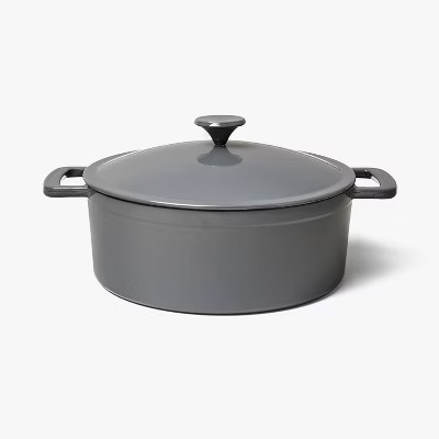 55qt Enamel Dutch Oven Stock Pot Gray Eclipse - Figmint 6990₽