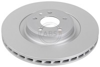 2X Bremsscheibe Beschichtet A.B.S. 17822 FüR 8F7 Q5 8T3 Audi 8RB A5 A4 B8 8TA