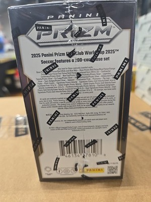 2025 Panini Prizm FIFA Club World Cup Soccer 24-Card Blaster Box | Factory Sealed Collectibles