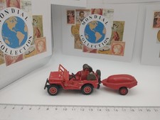 SOLIDO PMPB9-0450 Fire Department Jeep Willy Car + Gurnard Truck 1/43