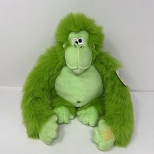 Bestever Orangutoons Green Orangutan Monkey Plush 12  Stuffed Animal Toy Rare